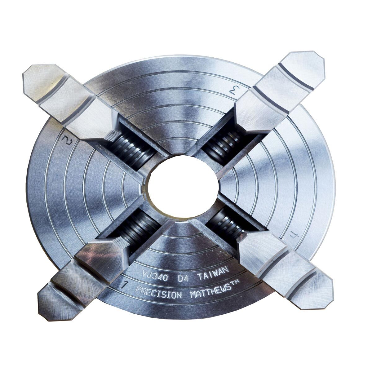 8″ High Precision 4 Jaw Lathe Chuck, D1-4 Mount! Free Shipping!