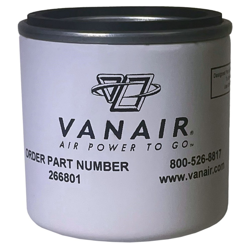 Vanair 266801, Compressor Oil Filter