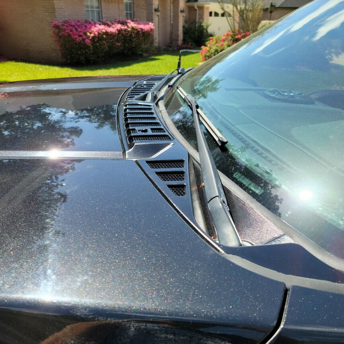 For 2015-2020 16 17 18 Ford F150 Windshield Wiper Cowl Grille Insert Panels Pair