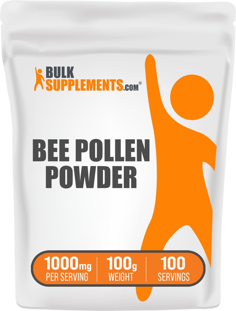 BulkSupplements Bee Pollen Powder - 1000 mg Per Serving