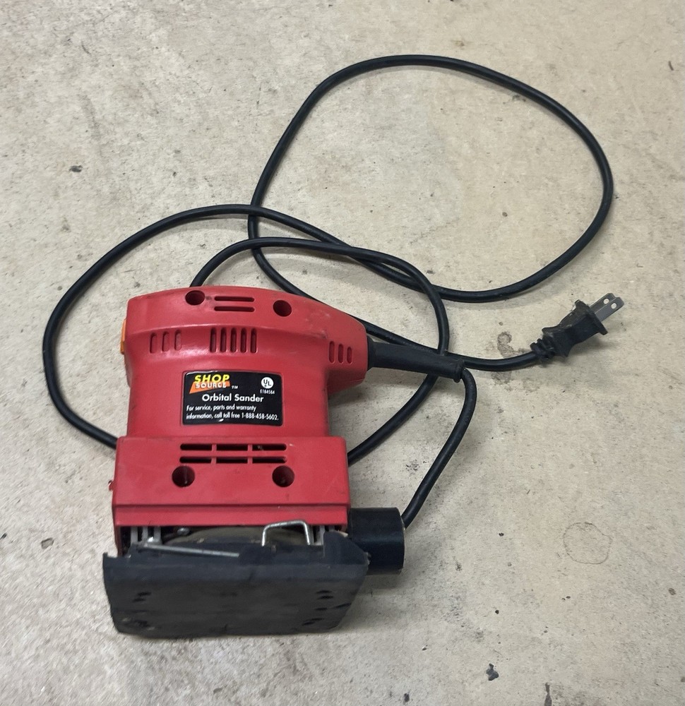 E184584 Shop Source Orbital Sander Corded