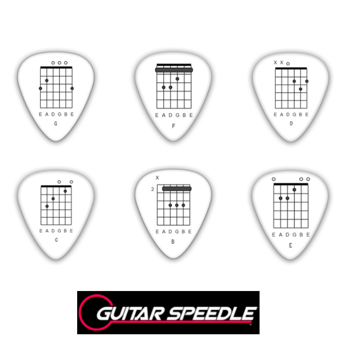 Guitar Pick Sampler Picks Randomly Chosen 1 3 6 12 Choose Qty