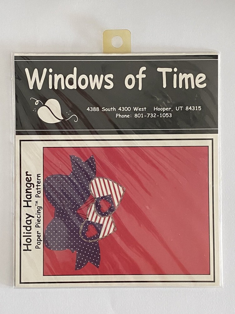 Windows of Time Paper Piecing Patterns - various patterns to choose from