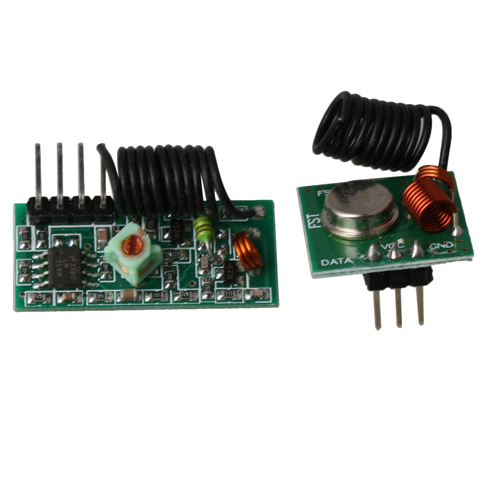 Wireless Transmitter And Receiver Module 433MHz Plastic for Remote Control