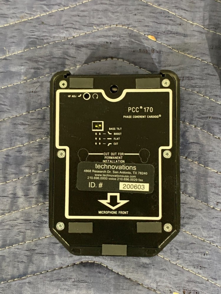 Crown PCC170 Surface Mount Supercardioid Boundary
