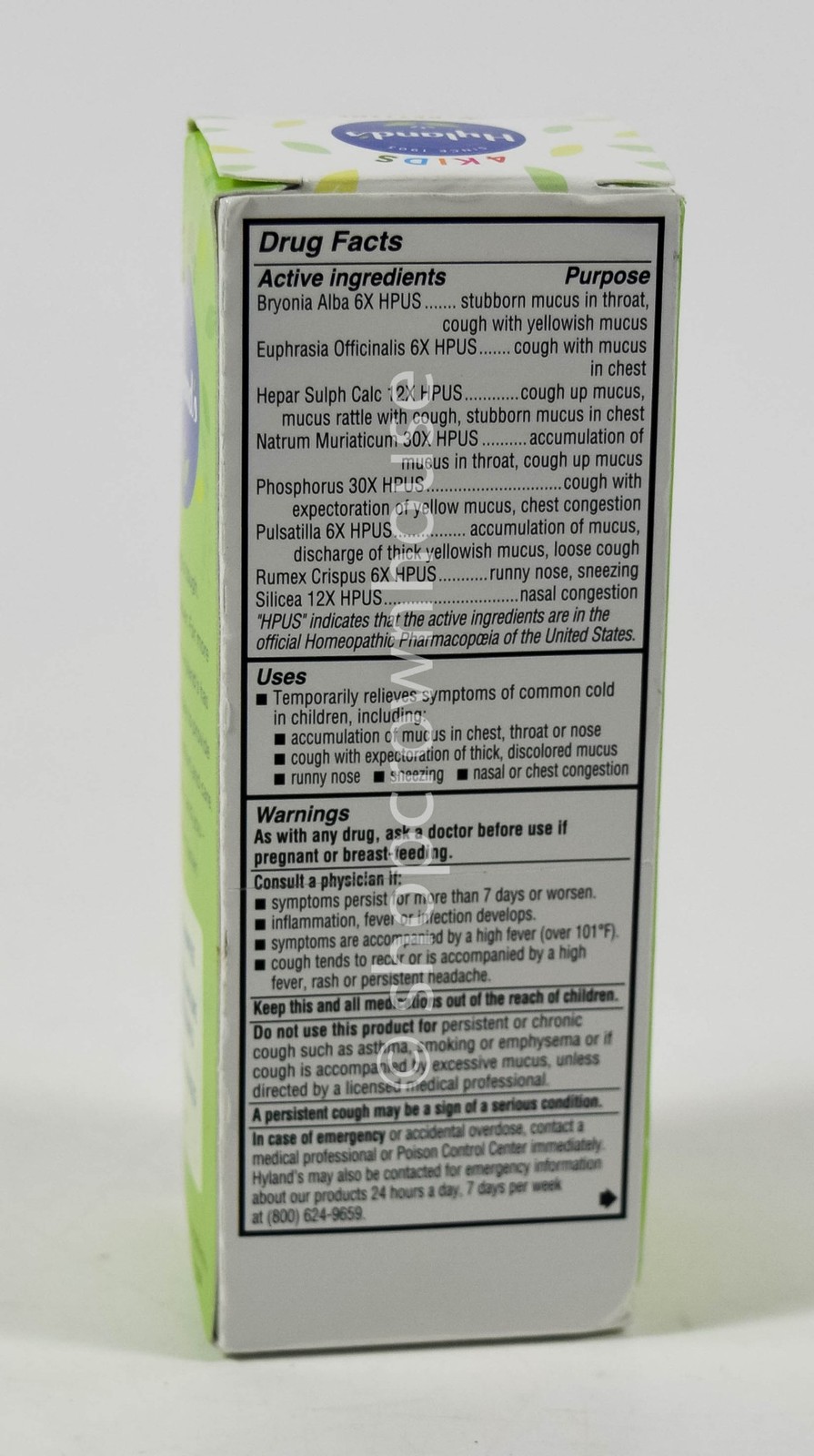 3 Hylands 4Kids COLD & MUCUS homeopathic 4oz DAYTIME congestion runny nose Cough