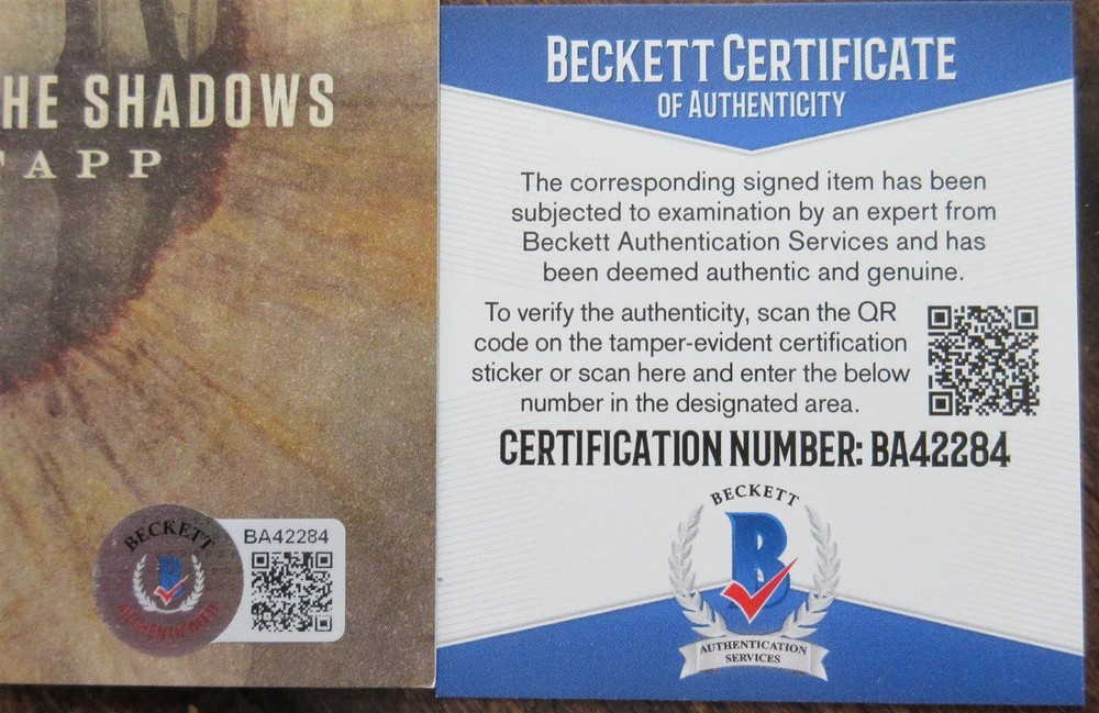 Scott Stapp Signed CD Booklet with CD - Beckett BAS