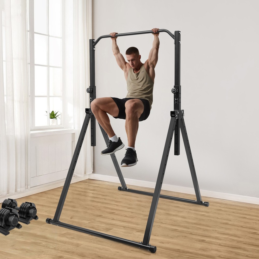 Triangular Pull Up Station Pull Up Bar Strength Training Device 200kg/440.92lbs