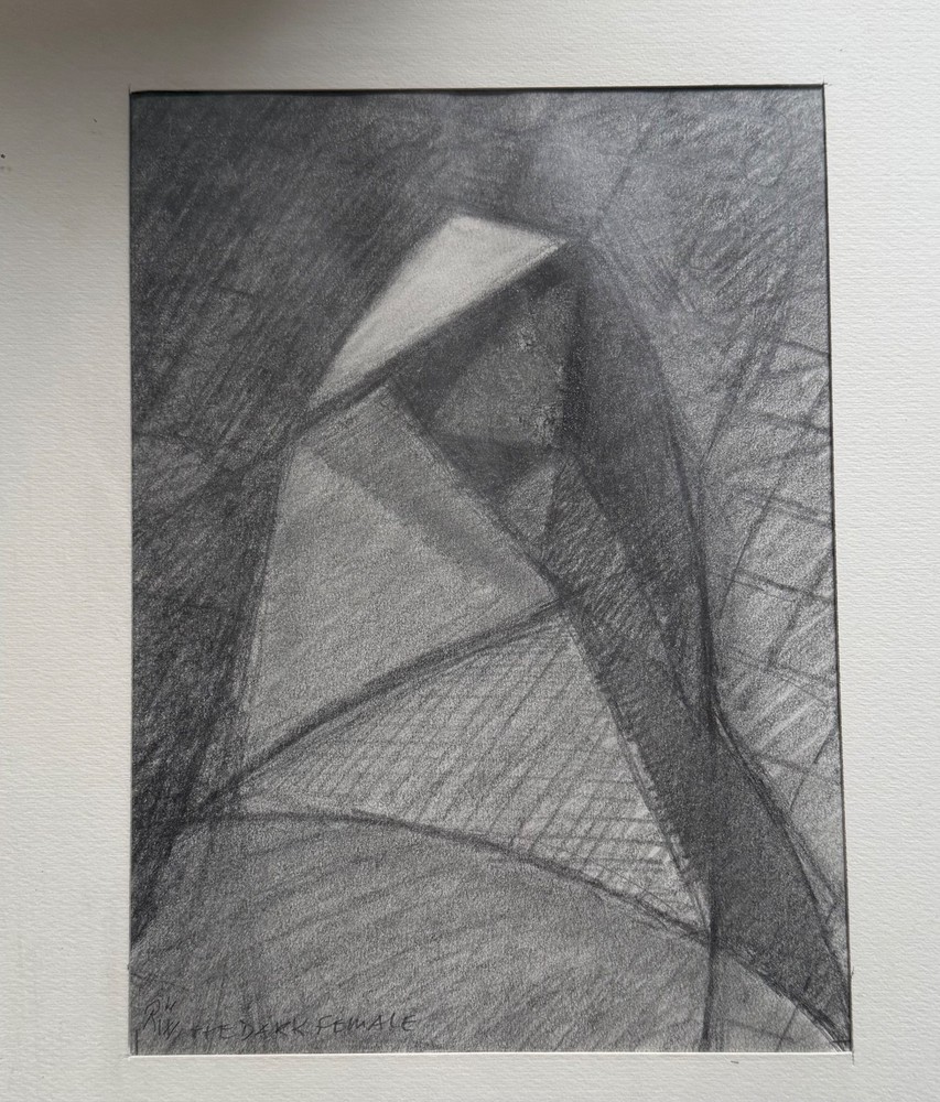 Graphite Drawing “The Dark Female”
