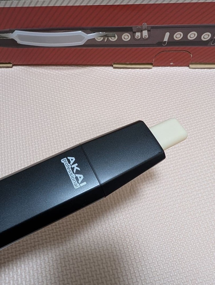 AKAI EWI USB Wind Controller MIDI Synth Tested Working w/ Strap