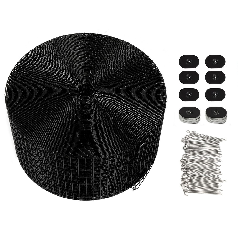 100ft Solar Panel Wire Mesh Roll & clip kit - Pigeon Bird Proofing Guard kit new