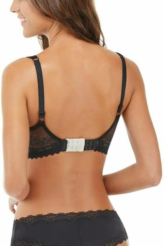 3x 2 Hook Bra Extenders Strap Extensions Black White Beige Maternity Comfortable