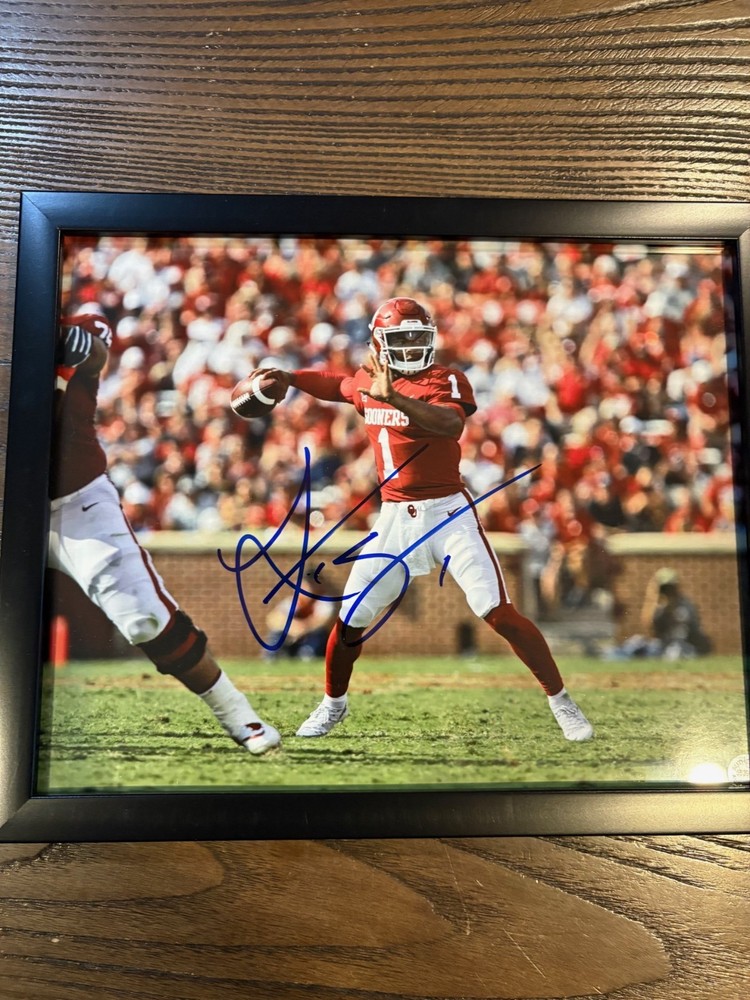 KYLER      MURRAY      OKLAHOMA     SIGNED     8X10      FRAMED