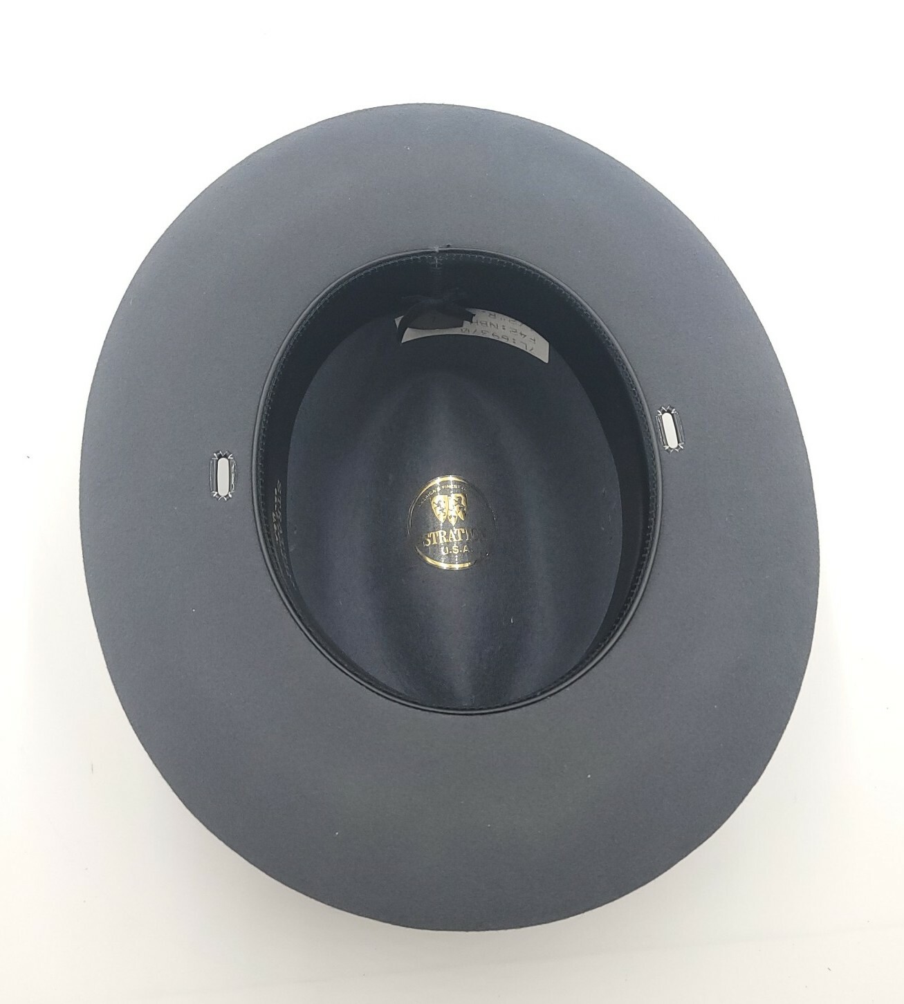 Stratton F42 Felt Self Forming Campaign Sheriff State Trooper Hat Sz 7-1/4 L.O.