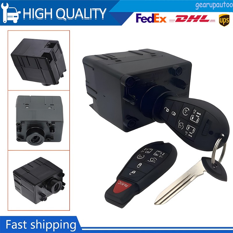 For 09-12 Dodge Ram 1500 WIN Module Wireless Ignition Node -Programmed w/Keys