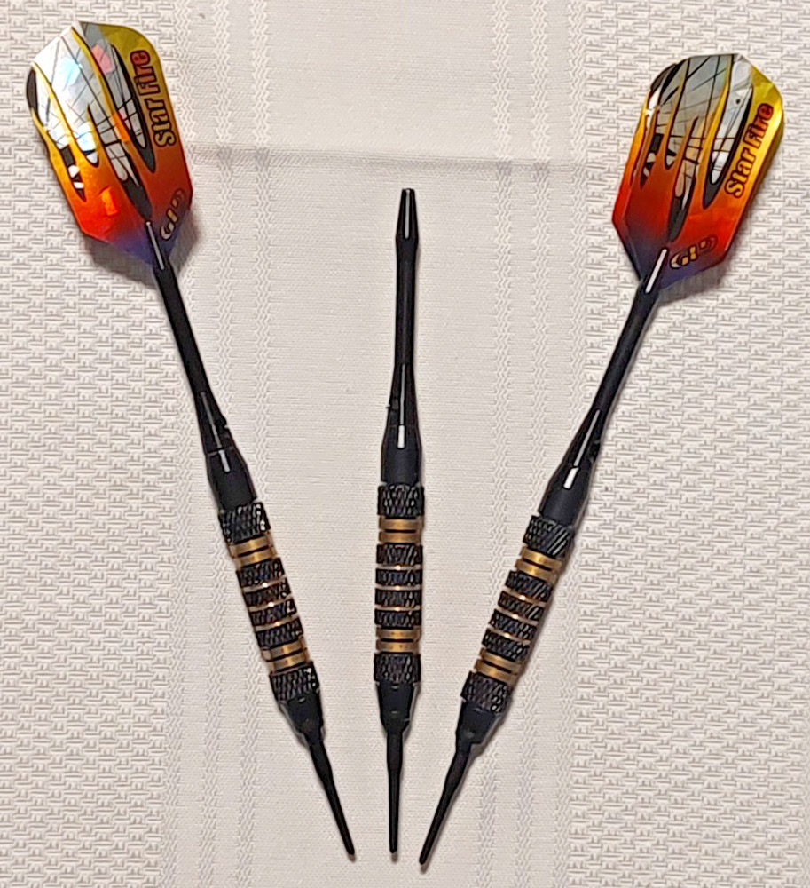 Starfire Soft Tip Dart Set - 18gm, Brass