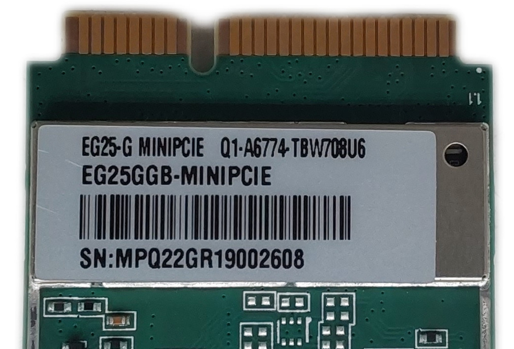 Quectel EG25-G 4G LTE Mini PCIe Modem Global Bands