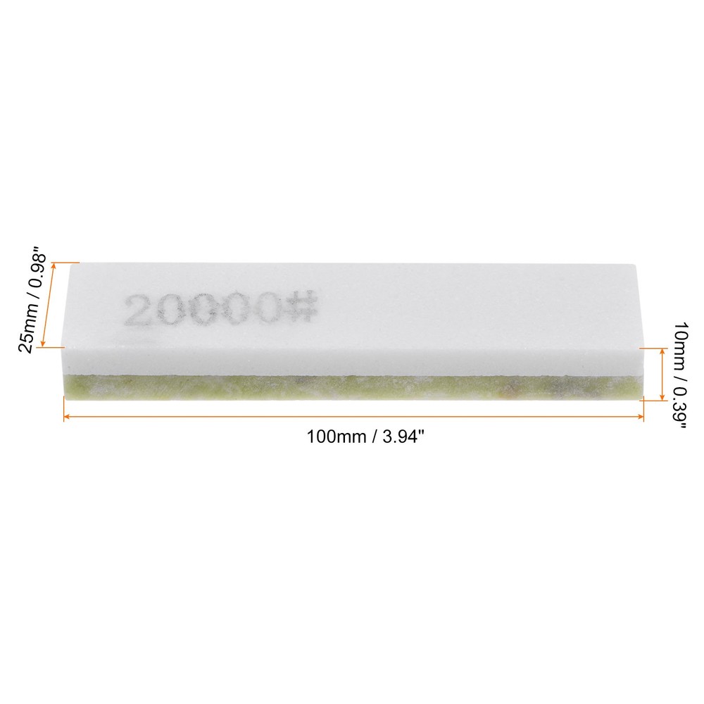 2pcs Knife Sharpening Stone Set Rectangle 10000/20000 Grit