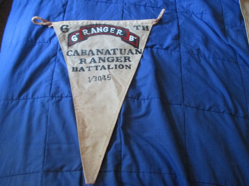 WWII   US ARMY 6 TH  RANGER BATTALION CABANATUAN POW RAID    PENNET  (A)