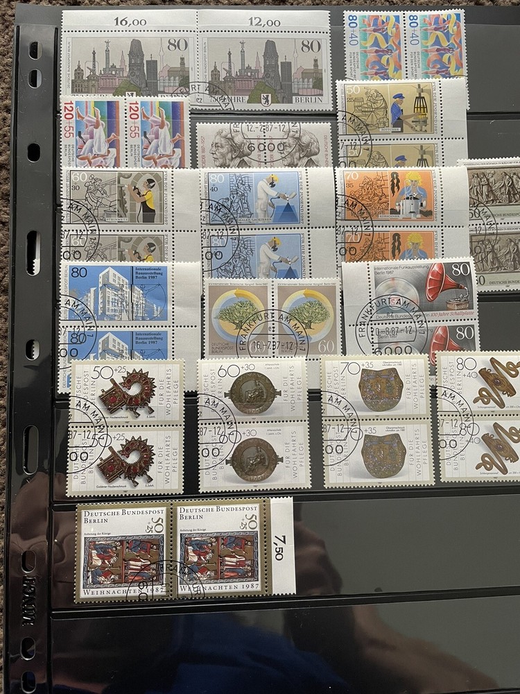 1987 Germany Pairs Excellent Condition