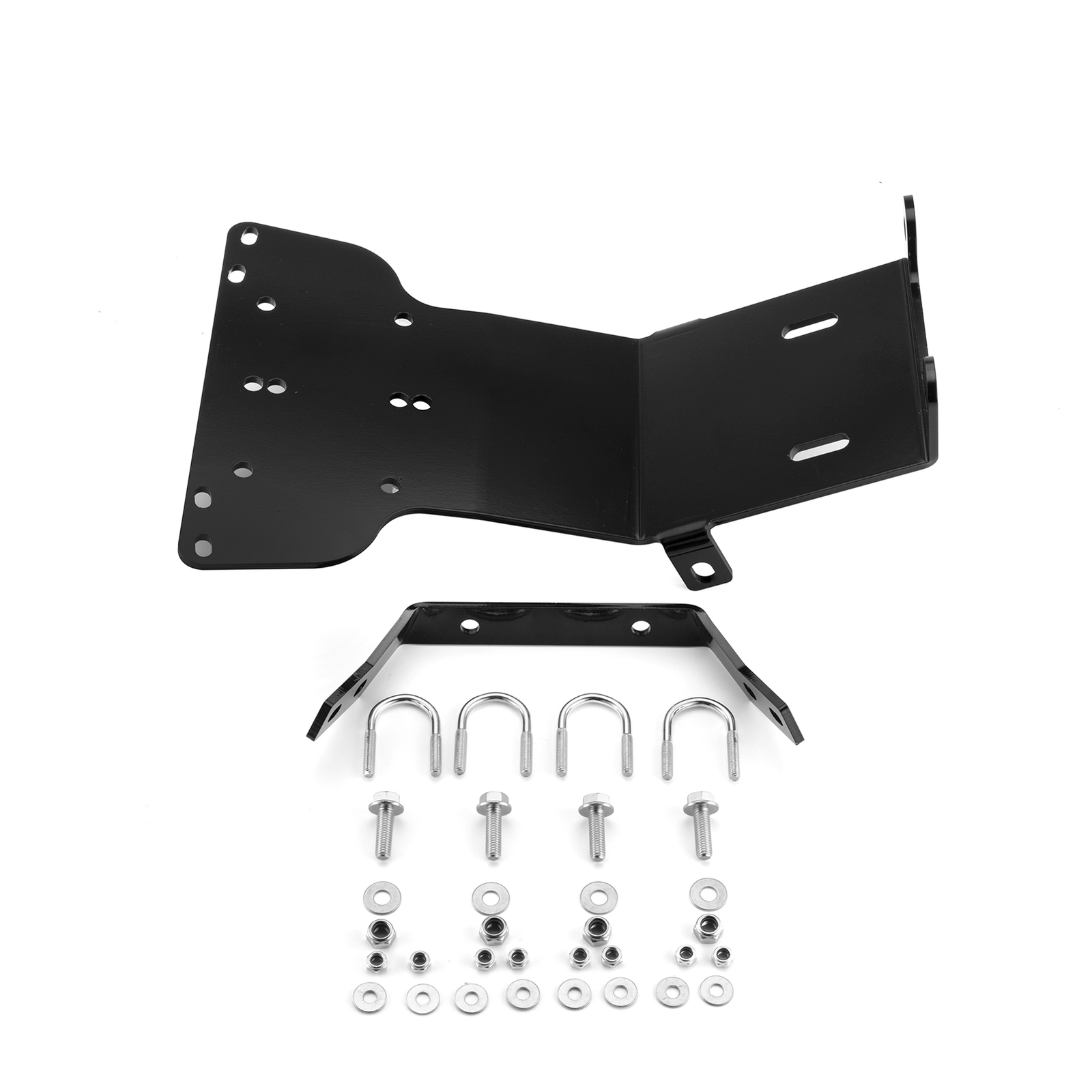 Heavy-Duty Steel ATV Winch Mounting Plate Fits 2000-2008 HONDA RANCHER 350/400