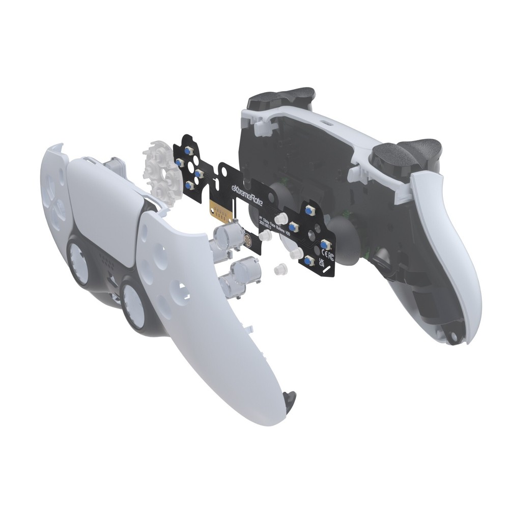 eXtremeRate Face Clicky Kit V2 Mouse Click Kit for PS5 Controller BDM-010 & 020