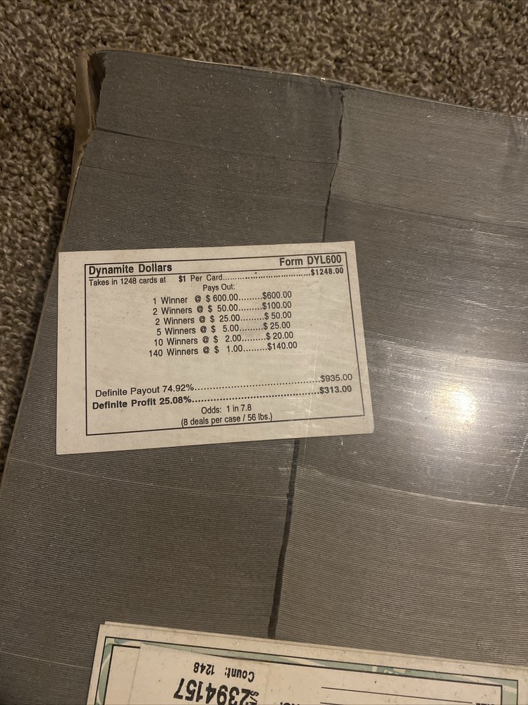 NEW pull tickets Dynamite Dollars