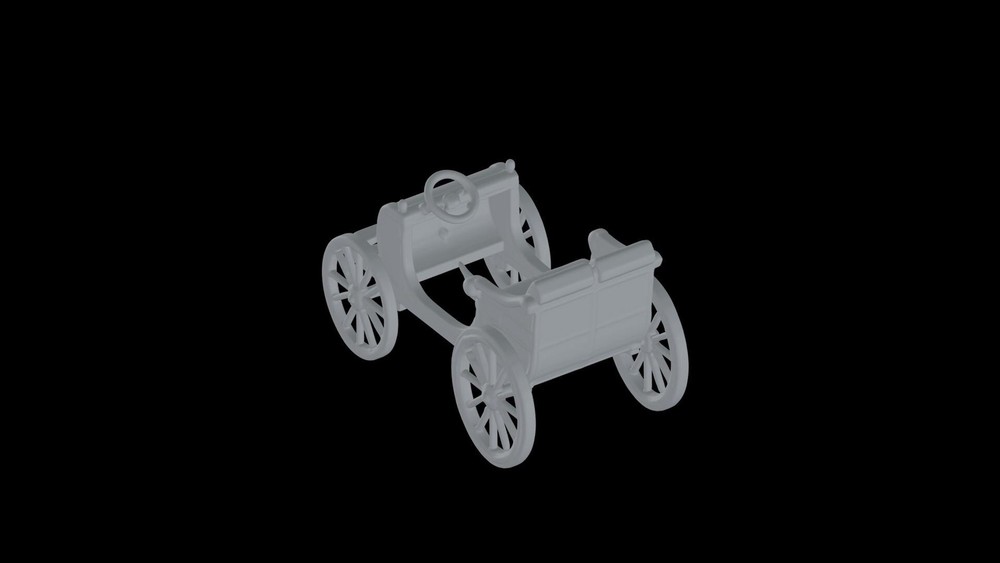 5x 3D STL Medieval Carts – Authentic Wagon Models for 3D Printing