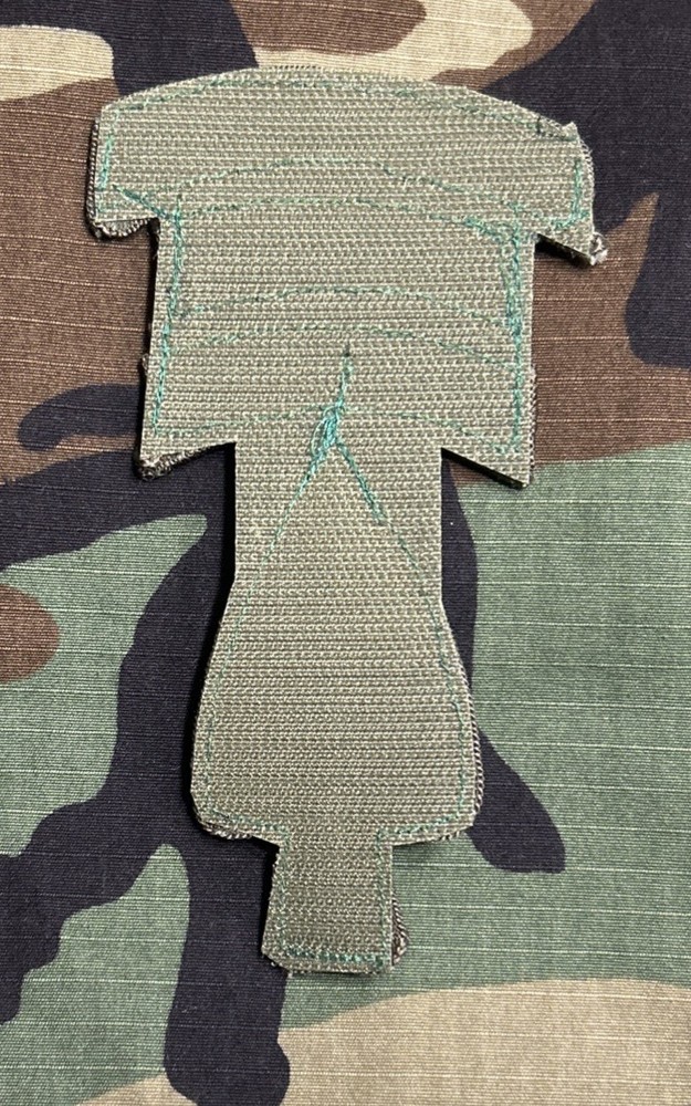 US Army USASOC Patch SF/Ranger Tab BDU w/ Hook Special Operations Command OD