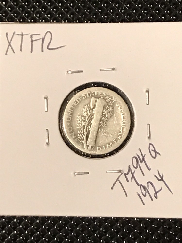 1924 Mercury Dime VG/G