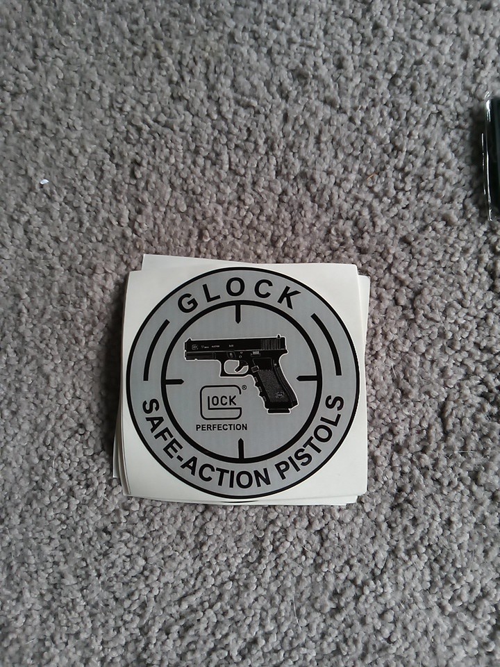 GLOCK Sticker 4x4