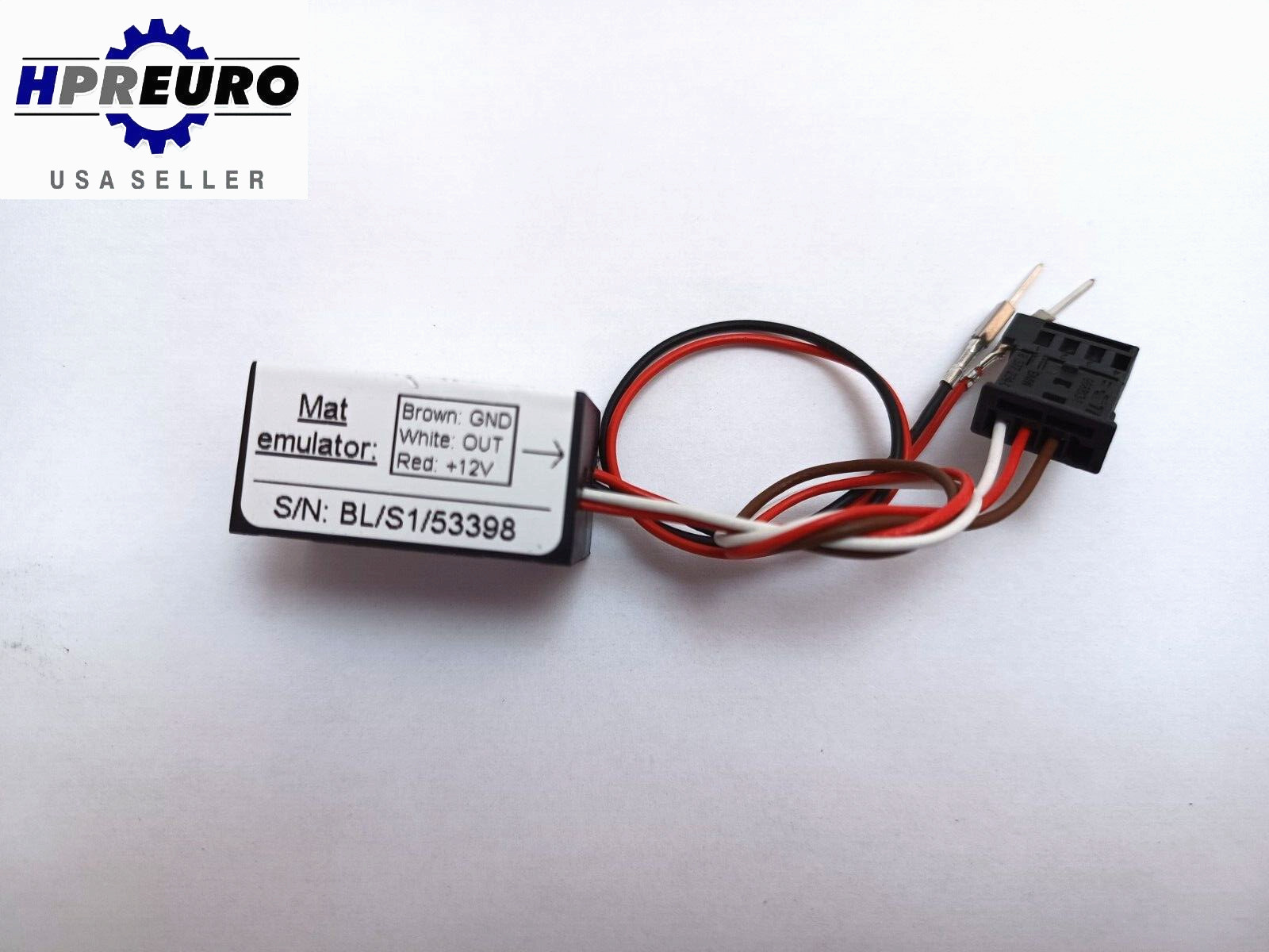 Seat Occupancy Mat Sensor Bypass Emulator For BMW E90 E91 E92 E93 328 330 335