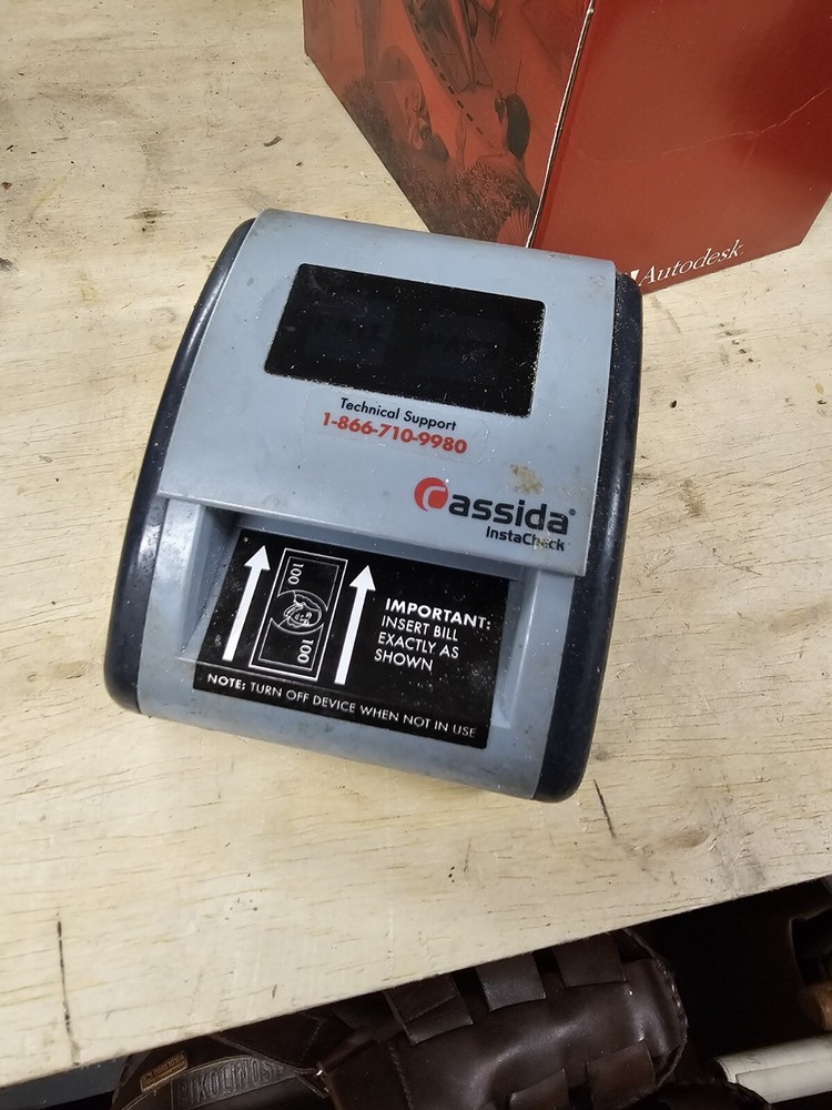 Cassida InstaCheck Counterfeit Detection Machine (DIC)