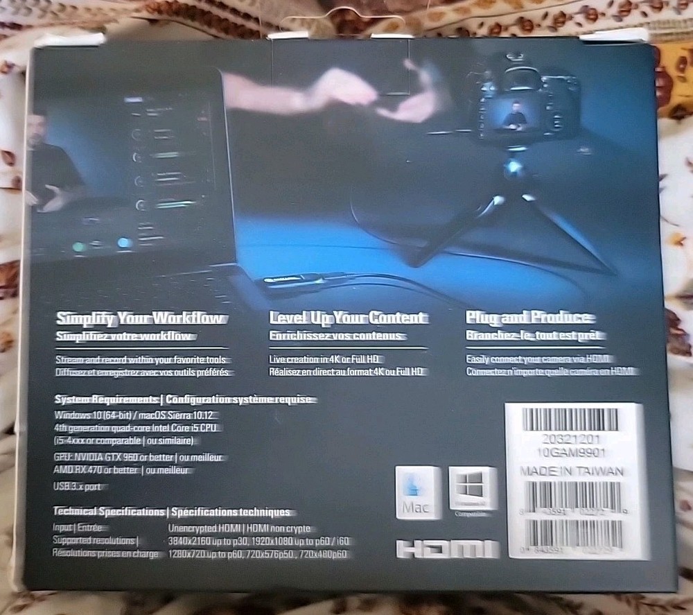 Corsair Cam Link 4K Game Capturing Device