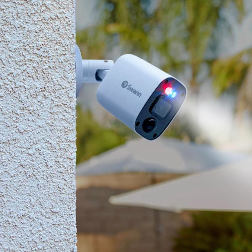 Swann Add-On DVR Bullet Security Camera System with Sensor Spotlight 4K
