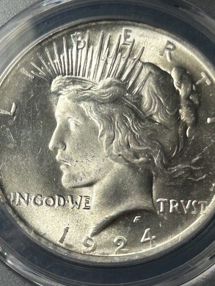 1924 PCGS MS64 PEACE DOLLAR CAC