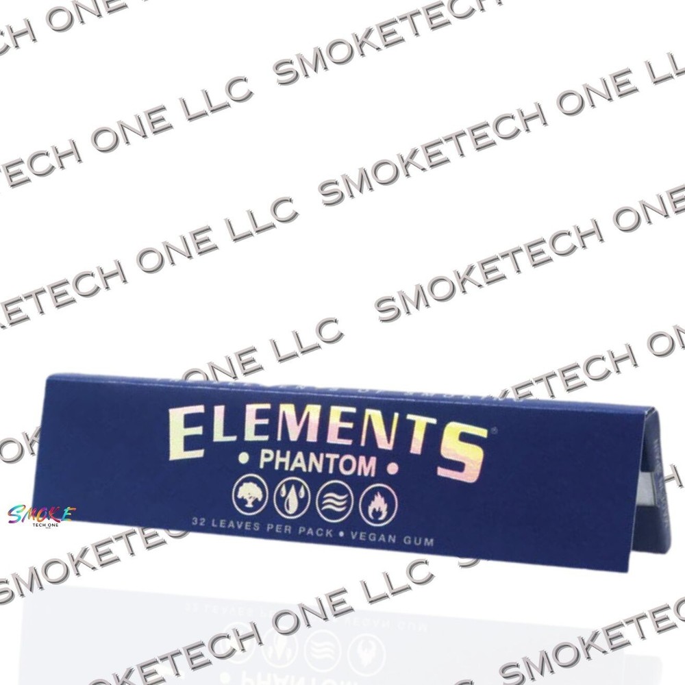 Elements Phantom Rolling Papers (King Size Slim)