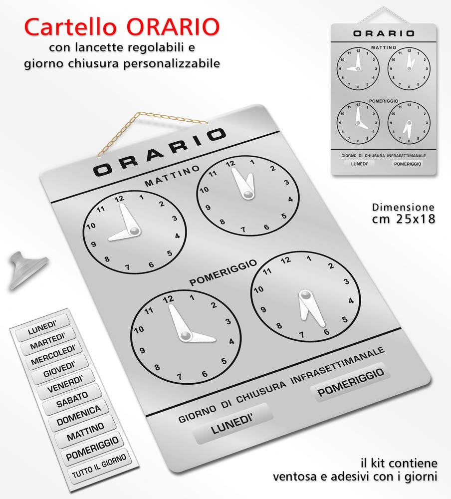 Adjustable TIME sign opening shop/studio/laboratory/workshop