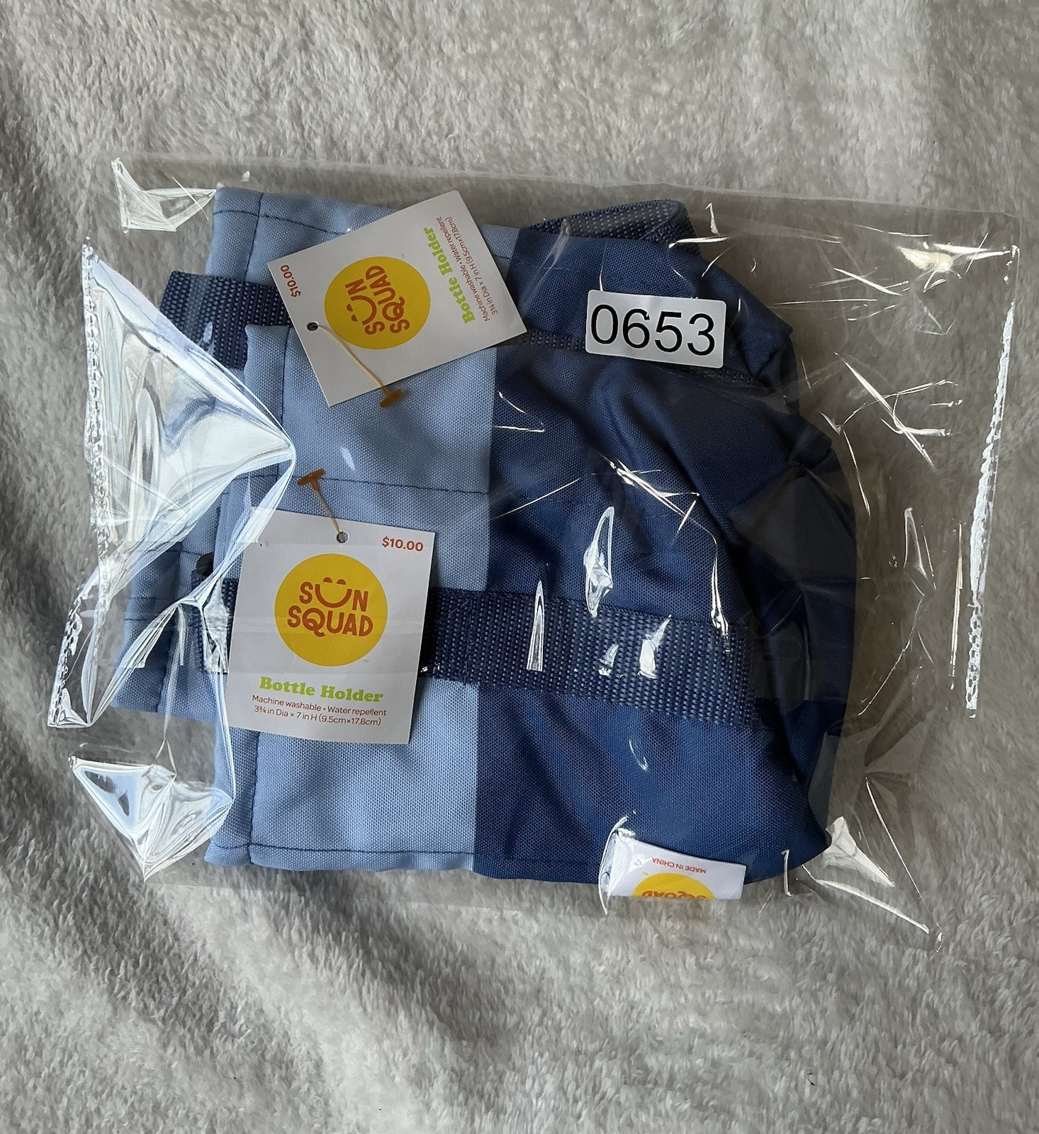 2 Sun Squad Bottle Holder Water Repellent Insulated Drink Carrier Tote Pouch Bag