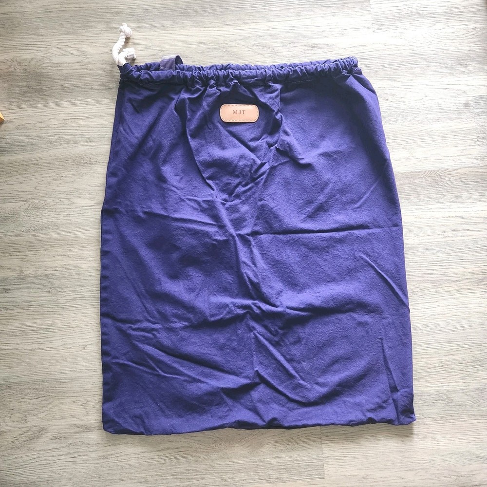 Jon Hart Canvas Laundry Bag Large Fabric Sack Rope Drawstring Strap READ