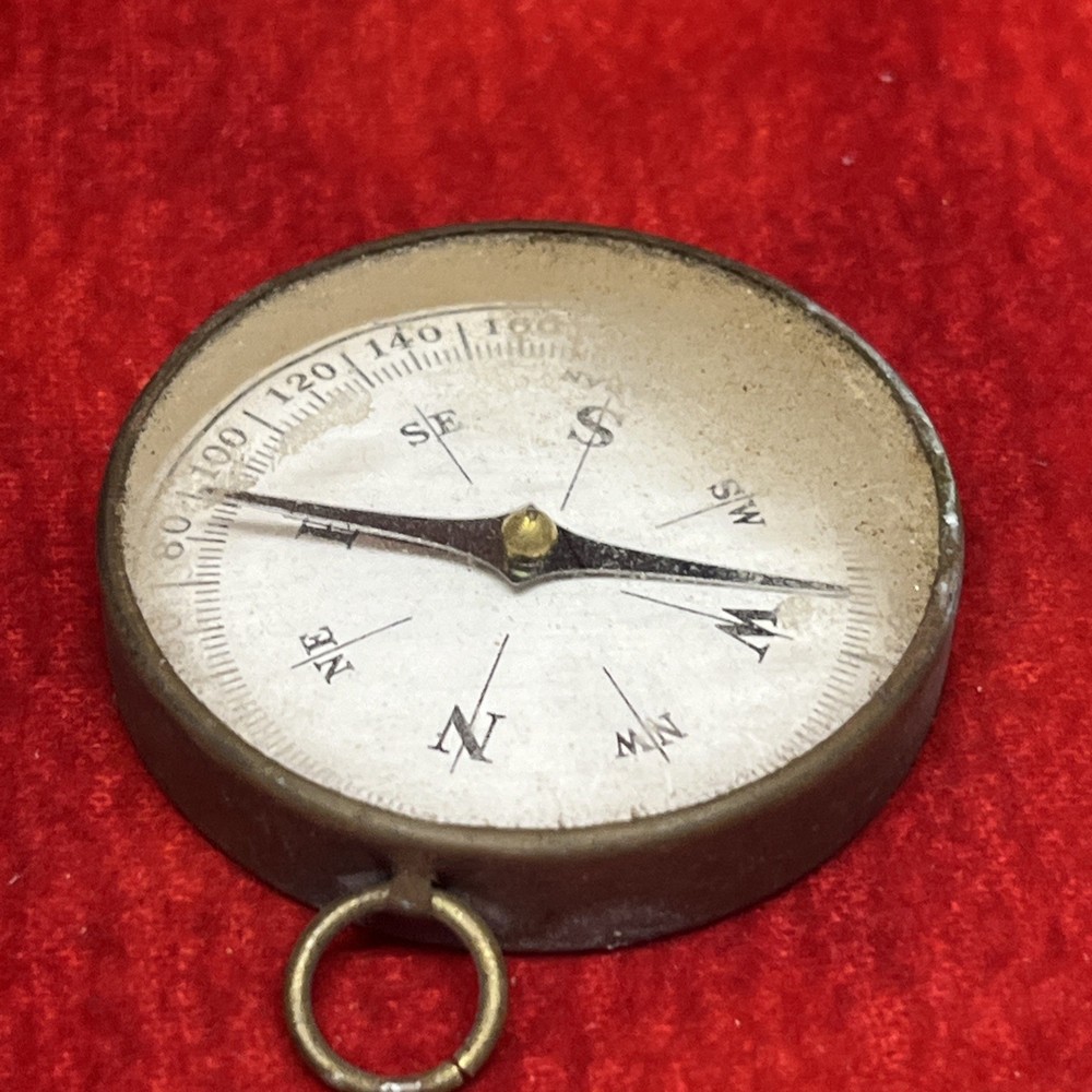 VINTAGE COMPASS & MIRROR TOOL (k4)