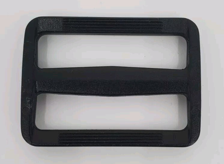 10 PACK Triglides Webbing Slides 2" (50mm) Black Plastic Adjuster Fastener