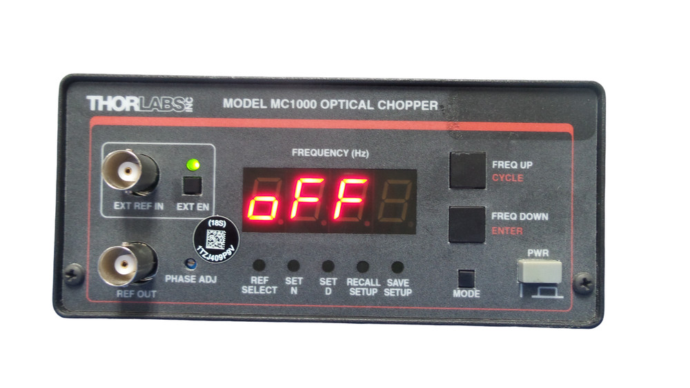 THORLABS Model MC1000 OPTICAL CHOPPER - Free Shipping