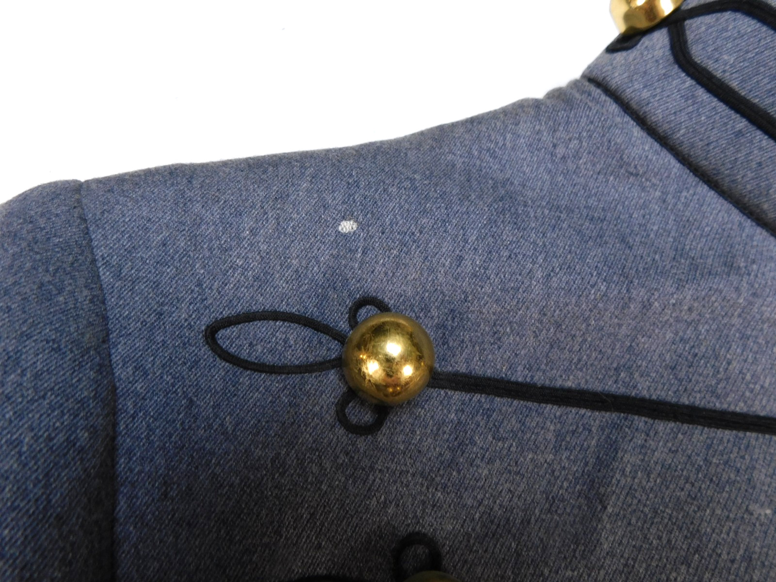 US Military West Point Cadet Dress Jacket 39 Parade Blue Tail Coat Wool Uniform