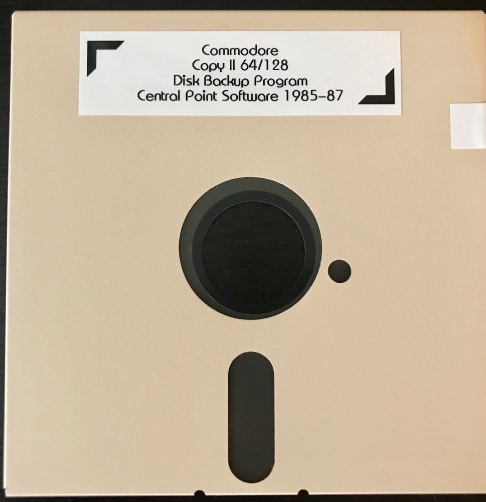Commodore Copy II 64/128 Disk Backup Program / Central Point Software