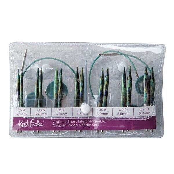 Caspian Options Short Interchangeable Circular Set by Knit Picks
