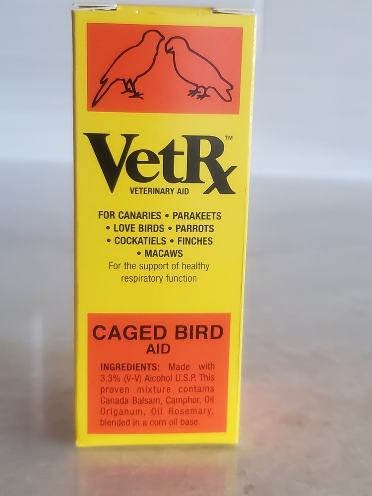 VetRx - Veterinary Aid for Caged Bird 2 Oz.
