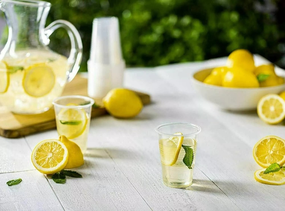 7oz Disposable light-weight Plastic Cups: 50CT