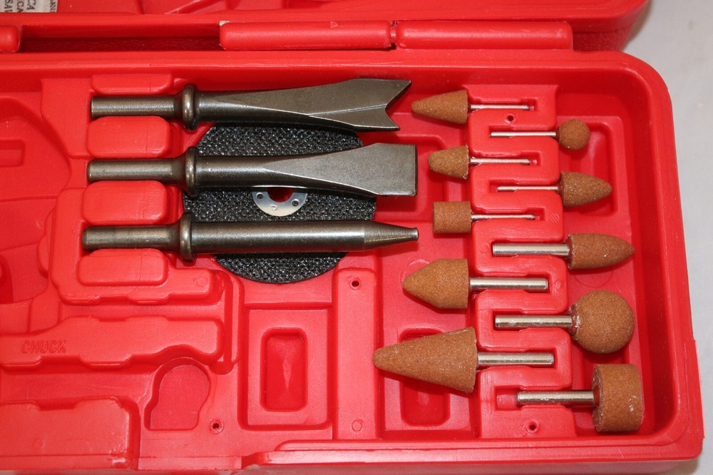 Mastergrip 77 PC Air Tool Set (Missing multiple items)