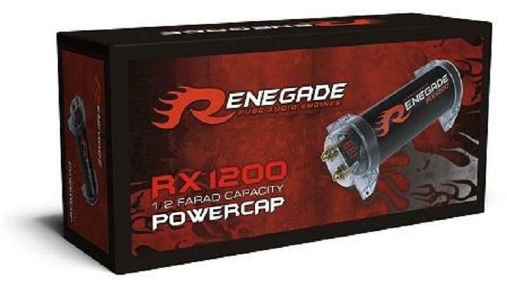 Renegade RX1200 1.2 Farad Power Capacitor Buffer Capacitor